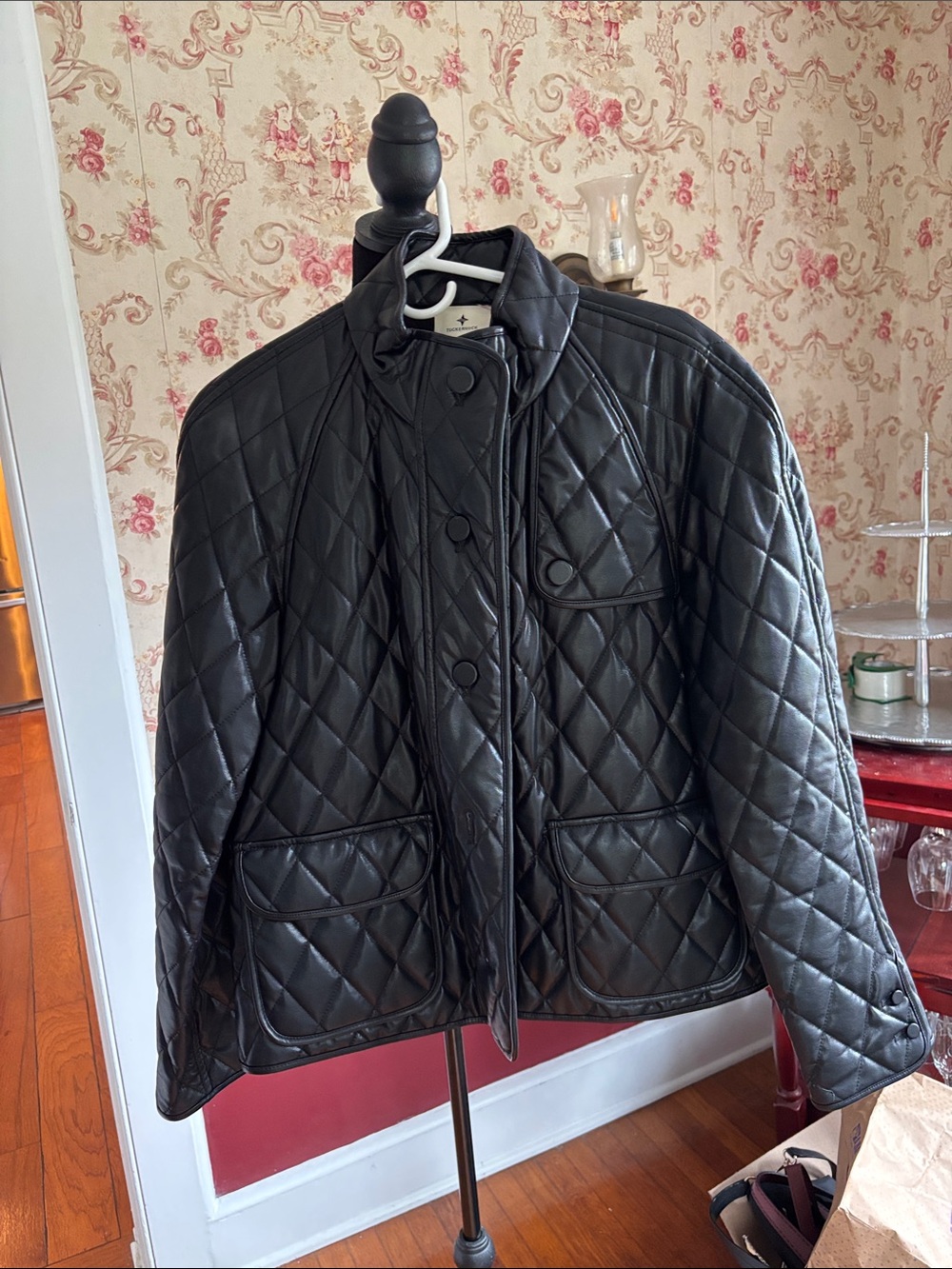 Tuckernuck Black Quilted Lightweight Jacket